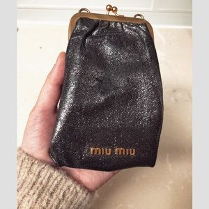Miu miu mini clutch vintage %100 authentic